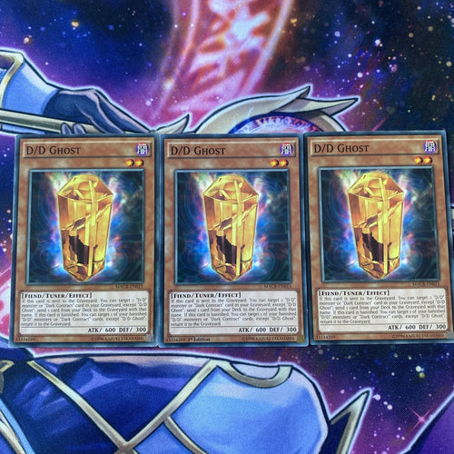 MACR-EN015 x3 D/D Ghost Yugioh Playset