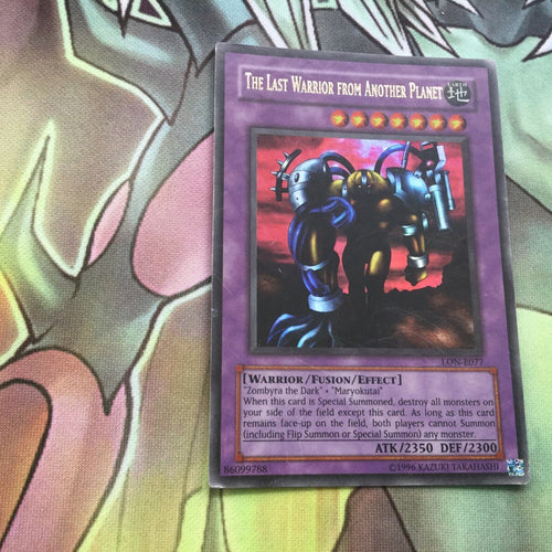 LON-E077 YuGiOh The Last Warrior from Another Planet - Ultra Rare