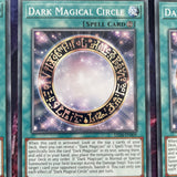 LED6-EN009 Dark Magical Circle Common Mint Condition x3 Yugioh