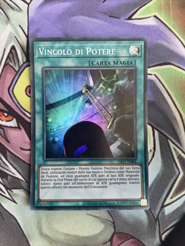 OP17-IT004 Power Bond Super Rare ITALIAN Unlimited Edition NM Yugioh Card