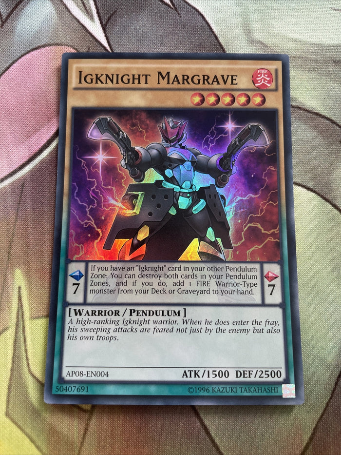 AP08-EN004 Igknight Margrave - Super Rare - Unlimited Edition Yugioh