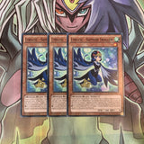 MACR-EN013 x3 Lyrilusc - Sapphire Swallow Common Excellent Condition Yugioh