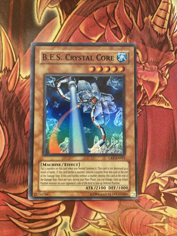 CRV-EN021 Yugioh! B.E.S. Crystal Core Super Rare, English, UNL Best Offer!