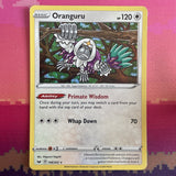 Pokemon Card Oranguru Sword & Shield Holo Rare 148/202 Near Mint