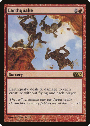 Earthquake Magic 2010 Excellent Magic MTG