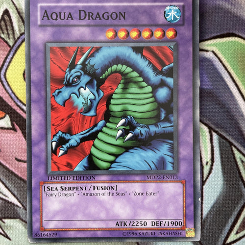 MDP2-EN013 Aqua Dragon Common Limited Edition Near Mint Condition Yugioh Card