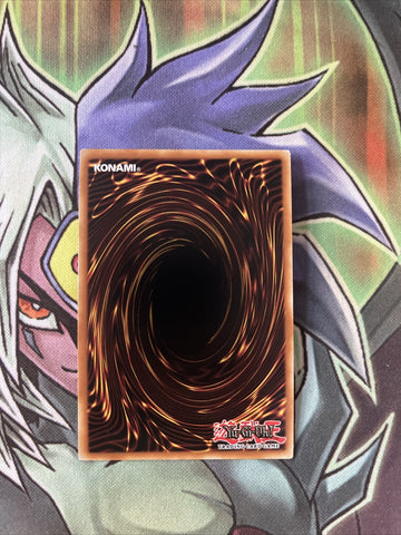 MIL1-EN015 Left Arm Offering Super Rare 1st Edition NM Yugioh Card (back)
