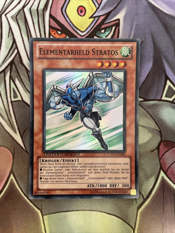 CT07-DE006 Elemental Hero Stratos Common LIMITED Edition NM Yugioh GERMAN