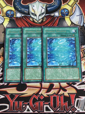 CRV-EN046 x3 Bubble Shuffle Rare Yugioh Playset