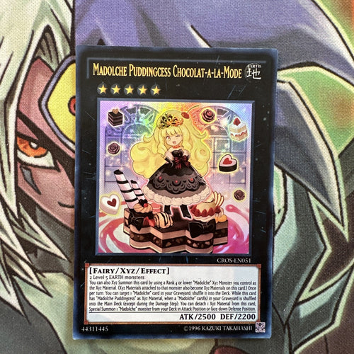 CROS-EN051 Madolche Puddingcess Chocolat-A-La-Mode Ultra Unl Ed NM Yugioh Card