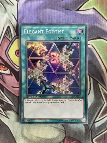 STP1-EN015 Elegant Egotist Super Rare Speed Duel NM Yugioh Card