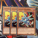SDRR-EN012 Rokket Synchron 1st Edition Mint YuGiOh Card