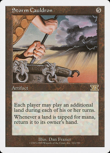 Storm Cauldron - Sixth Edition Rare Excellent Magic MTG