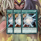 SDBE-EN021 x3 Burst Stream of Destruction Common Excellent Condition Yugioh