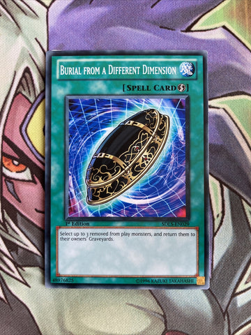 SDLS-EN029 Burial From A Different Dimension Common 1st Edition NM Yugioh Card