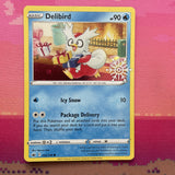 Pokemon Card Delibird Advent Calendar Holo Snowflake 032/198 Near Mint