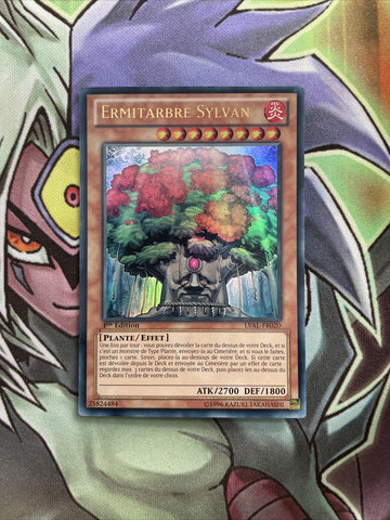 LVAL-EN020 Sylvan Hermitree Ultra Rare FRENCH 1st Edition NM Yugioh Card