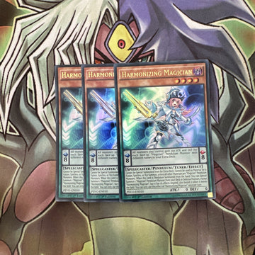 PEVO-EN010 x3 Harmonizing Magician Ultra Rare Excellent Condition Yugioh
