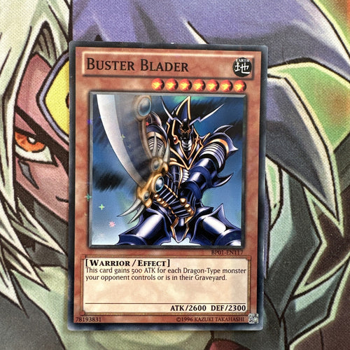 BP01-EN117 Buster Blader Starfoil Unlimited Edition NM Yugioh Card