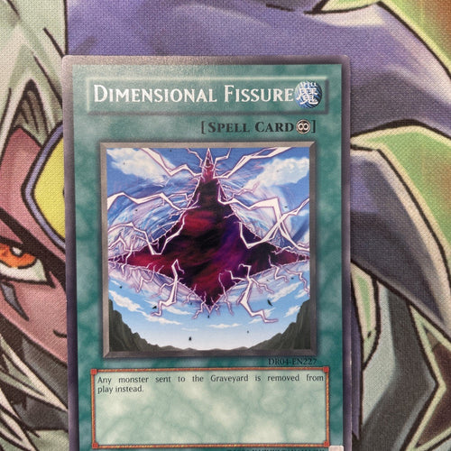 DR04-EN227 Dimensional Fissure Rare Unlimited Edition NM Yugioh Card