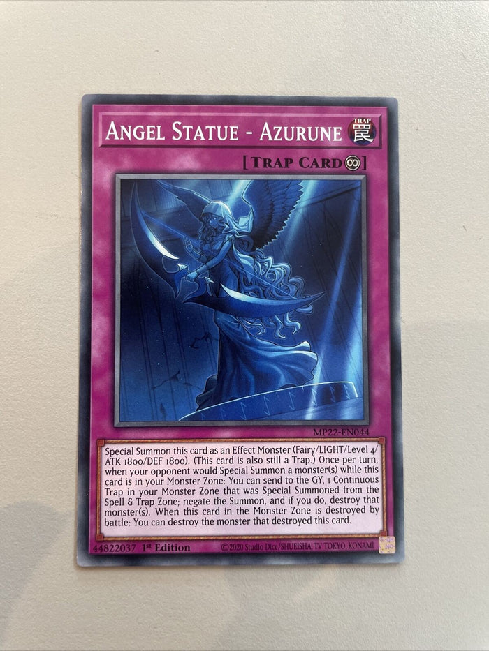 MP22-EN044 Angel Statue - Azurune - 1st Edition- NM - YuGiOh