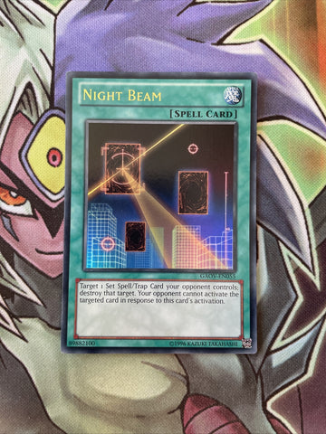 GAOV-EN055 Night Beam Ultra Rare UNL Edition NM Yugioh Card