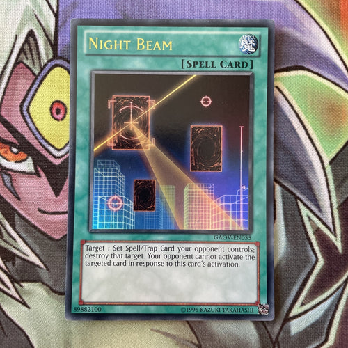 GAOV-EN055 Night Beam Ultra Rare UNL Edition NM Yugioh Card