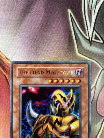 Psv-e100 The Fiend Megacyber Ultra Rare Unlimited Ed YuGiOh Card (back)