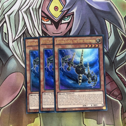 MVP1-EN035 x3 Buster Gundil the Cubic Behemoth Ultra Excellent Conditon Yugioh