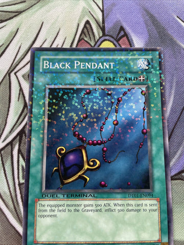DT01-EN094 YuGiOh Black Pendant Duel Terminal NM (back)