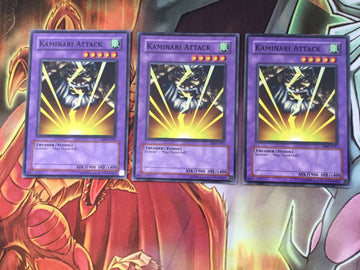 MRD-E041 x3 Kaminari Attack Common Yugioh