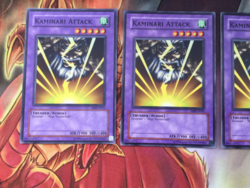 MRD-E041 x3 Kaminari Attack Common Yugioh (back)