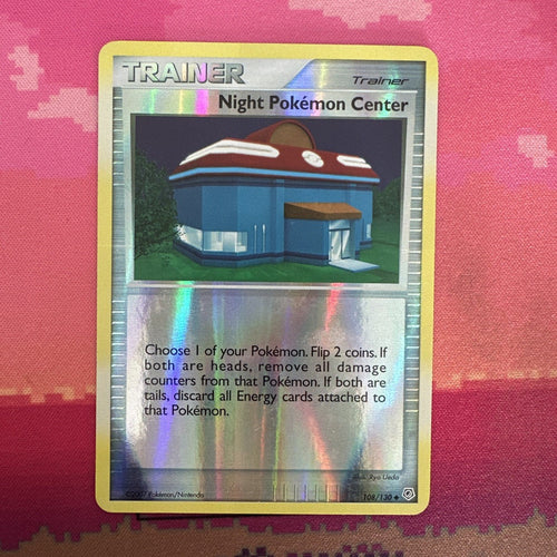 Pokemon Card Night Pokemon Center Diamond & Pearl Reverse Holo 108/130 NM