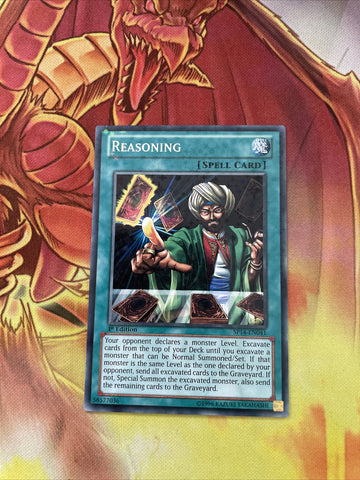 SP14-EN041 Reasoning - Starfoil - 1st Edition yugioh