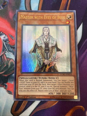 LCKC-EN014 Master with Eyes of Blue Ultra Rare 1st Edition NM YuGiOh