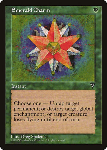 Emerald Charm Visions Excellent Magic MTG