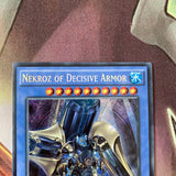THSF-EN019 Nekroz of Decisive Armor 1st Edition Secret Rare Yugioh Card Set