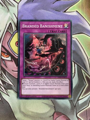 DIFO-EN072 Branded Banishment Super Rare 1st Edition NM Yugioh Card