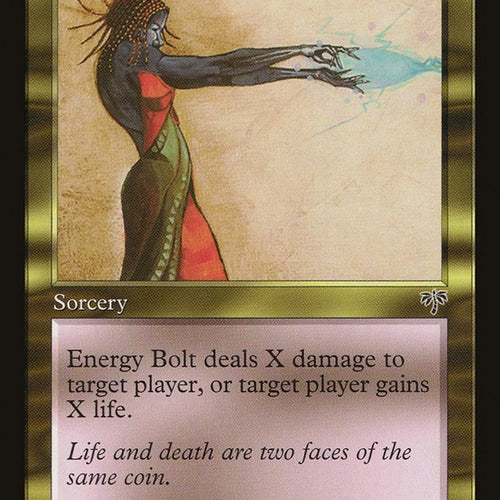 Energy Bolt Mirage Excellent Magic MTG
