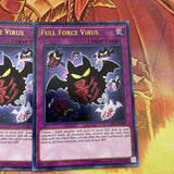 LCKC-EN049 x3 FULL FORCE VIRUS YUGIOH CARDS