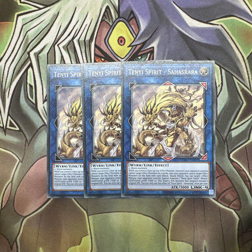 OP17-EN025 x3 Tenyi Spirit - Sahasrara Common Excellent Condition Yugioh