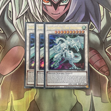 BROL-EN071 x3 Shooting Star Dragon Ultra Rare Excellent Condition Yugioh