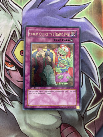 SOI-EN059 Goblin Out Of The Frying Pan Ultimate Rare 1st Edition NM Yugioh Card