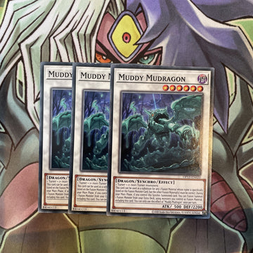OP13-EN020 Muddy Mudragon Common x3 Excellent Condition Yugioh