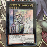 ABYR-EN047 Empress Of Prophecy Ultra Rare 1st Edition NM Yugioh Card