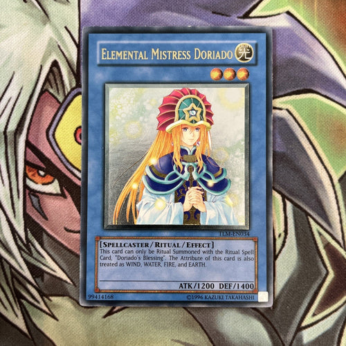TLM-EN034 Elemental Mistress Doriado Ultimate Rare Unl Edition NM Yugioh Card