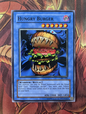 SRL-068 Hungry Burger Common UNLIMITED edition NM Yugioh Card