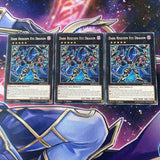 LEHD-ENC34 x3 Dark Requiem Xyz Dragon Yugioh Playset