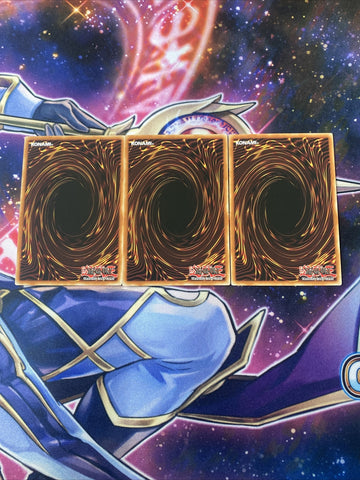 LEHD-ENC34 x3 Dark Requiem Xyz Dragon Yugioh Playset (back)