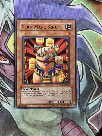 DR1-EN076 Neko Mane King Common Unlimited Edition NM Yugioh Card